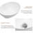 Luise 16'' Oval Ceramic Countertop Bathroom Vessel Sink