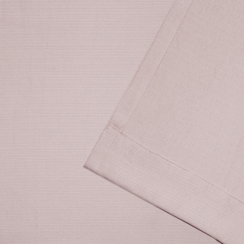 Breanna Semi Sheer Curtain Pair, Blush, 54" W x 120" L
