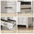 Guilhem 5 Drawer Dresser 41.3" Tall-113913089