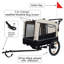 Très grand vélo-poussoir 2-en-1 et chariot poussoir pour animaux de compagnie-119117204