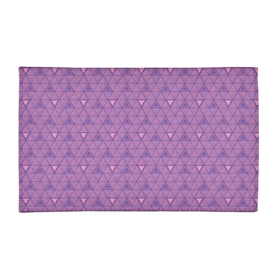 Chenille Geometric Indoor Rug