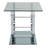 Nyvian Glass Top End Table