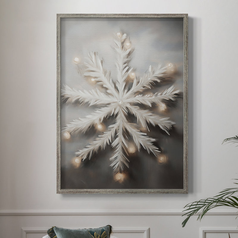 «Christmas Holiday Art», série 2-CLxxvII, reproduction encadrée - bois massif, H 11 po x l 9 po
