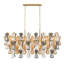 Lustre en verre 22 lumières Vega-129230065