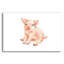 Art mural en verre épique «Sweet Piggy Sitting» par Katrina Pete-103931053