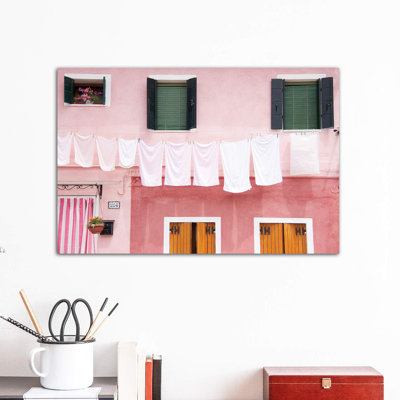 Dirty Laundry 1 Piece Wrapped Canvas Wall Art