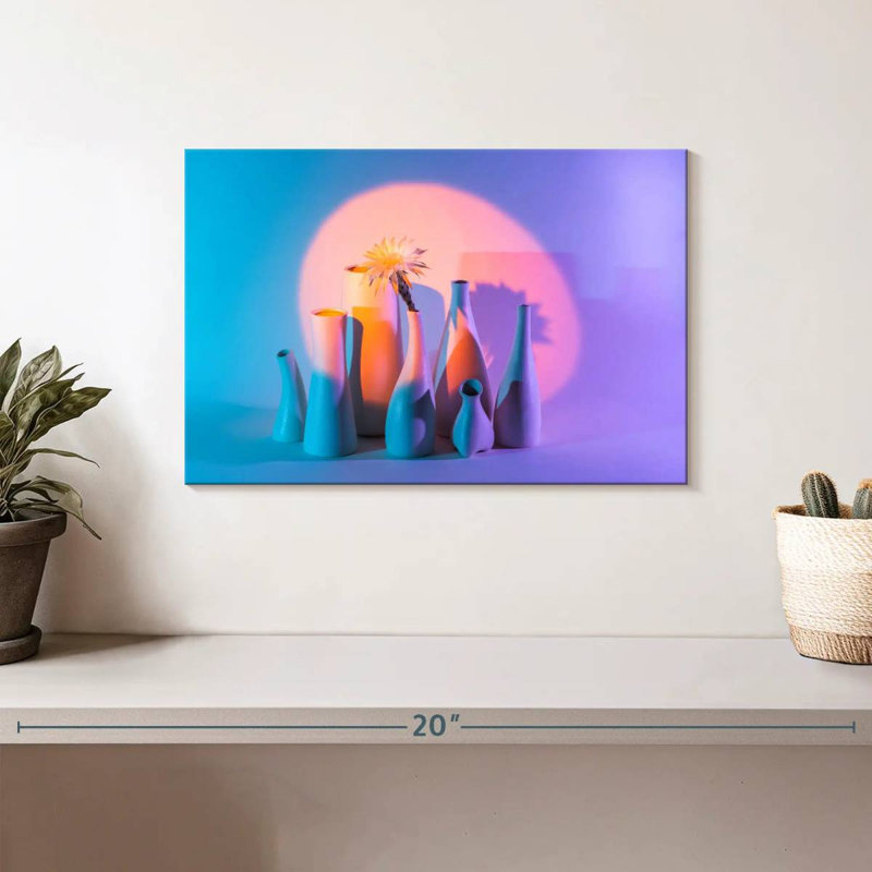 Vase Harnek Cactus, H 8 po x l 12 po
