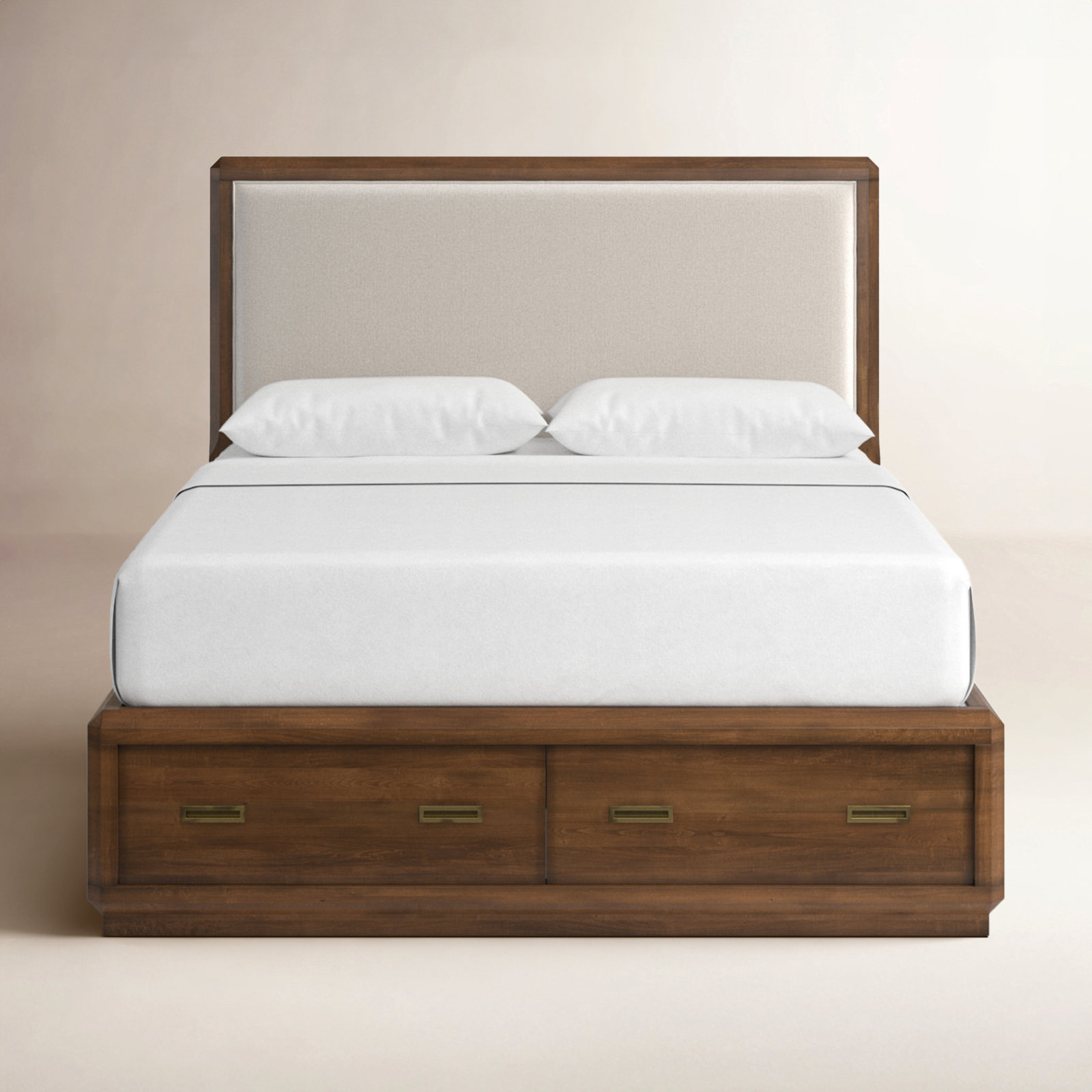 Upholstered Storage Bed, Queen