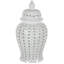 Carved Lattice Temple Urn