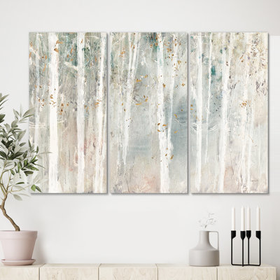 Farmhouse «A Woodland Walk into the Forest III», peinture à multiples images sur toile