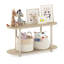 Table d'appoint ovale moderne à 2 niveaux-925395860