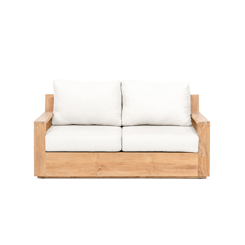 Caldas Outdoor 2 - Seat Loveseat, Natural