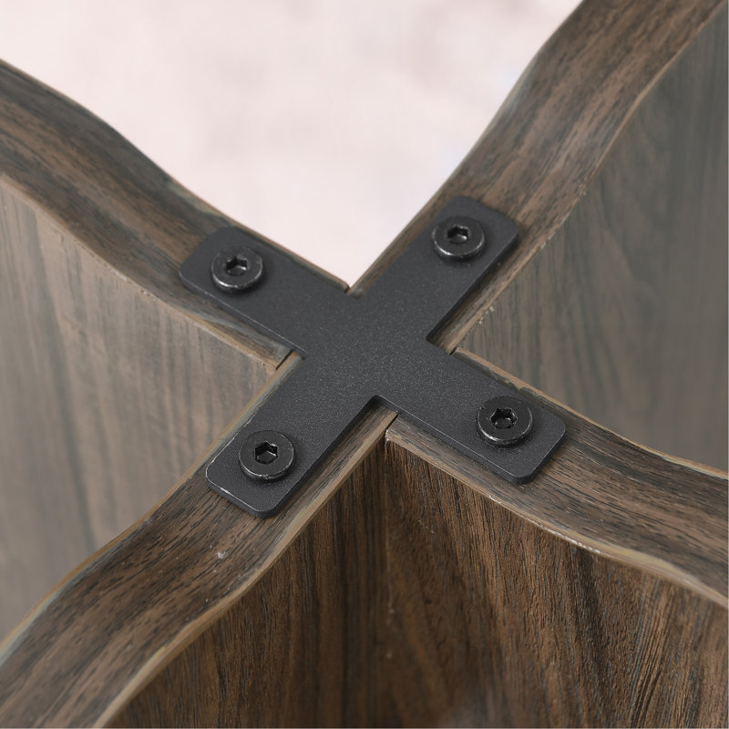 Table basse, Noyer naturel
