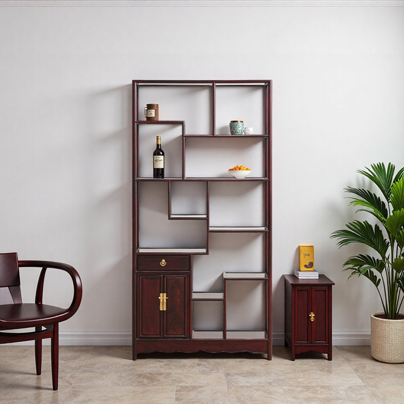 Nouvelle bibliothèque de style rétro chinois