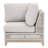33.75'' Wide Aluminum Patio Sectional with Cushions