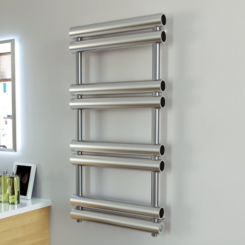 Jalisa Vertical Designer Radiator, Polished, 99cm H x 50cm W x 6cm D