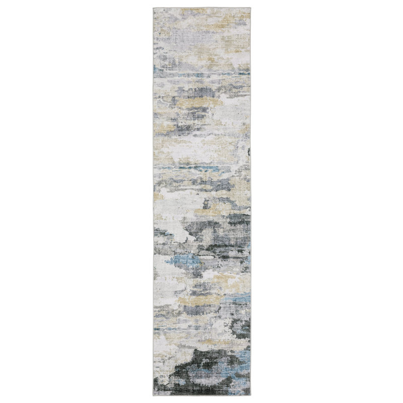 Tapis antidérapant Menahan, Tapis de couloir 2 pi x 8 pi