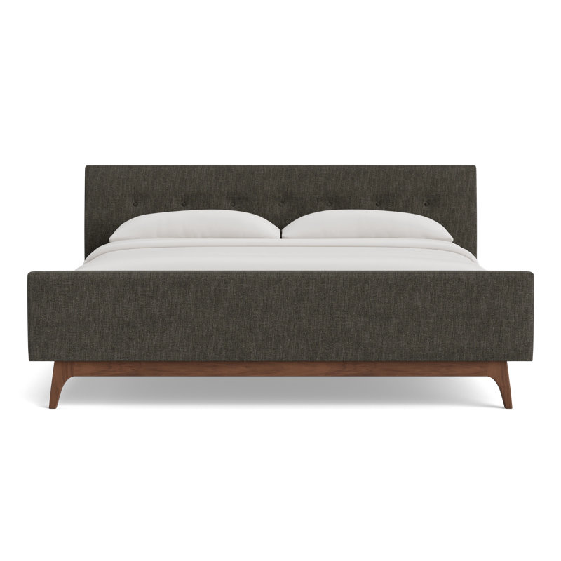 Tyler Bed, Performance Weave - Zinc, California King