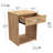 Kamonte 18.11'' W Nightstand-367313926
