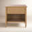 Colne Dorchester 1 Drawer Reeded Nightstand-202272362