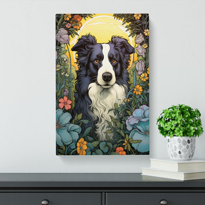 Border Collie Nouveau No.2 - Print
