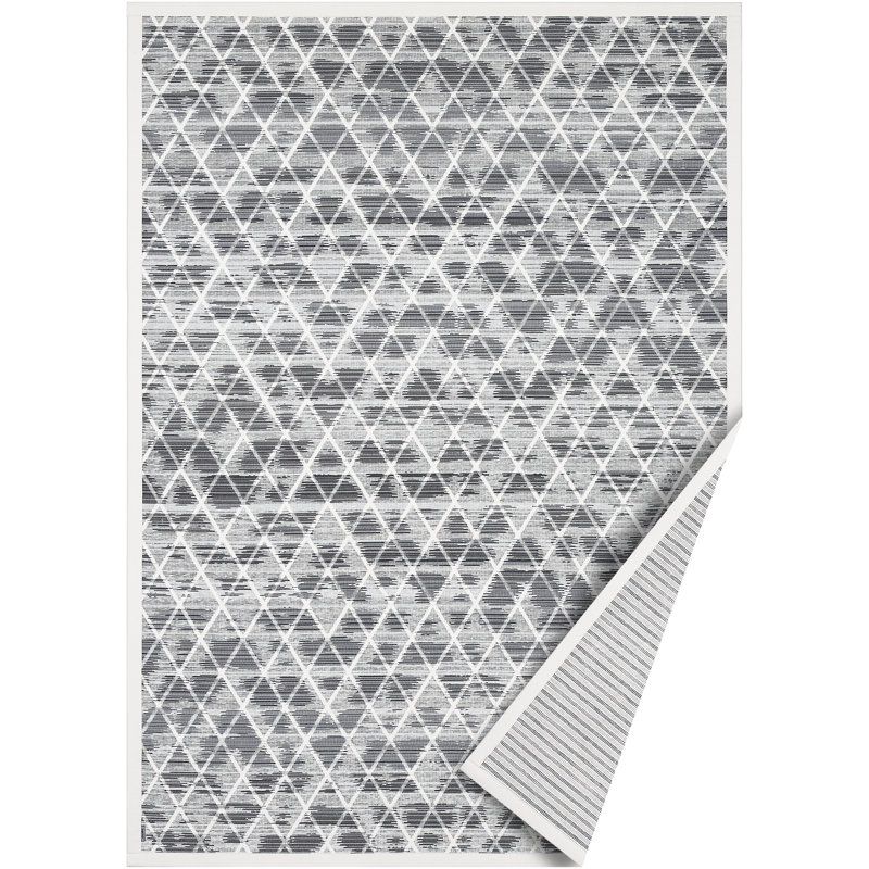 Kuma Geometric Hand Woven Area Rug, Rectangle 100 x 160cm