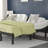 Overton Anti-skid Upholstered Adjustable Bed Base with Wireless Remote-862380090