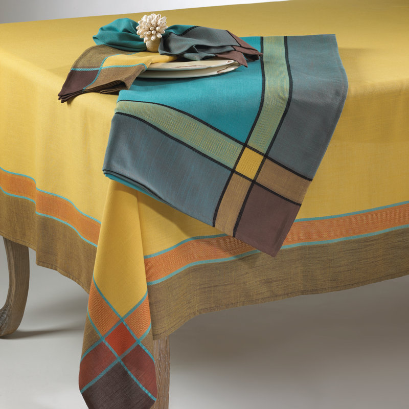 Ensemble de serviettes 4 pièces Yamen, Jaune souci