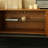 Solid Birch Wood TV Stand