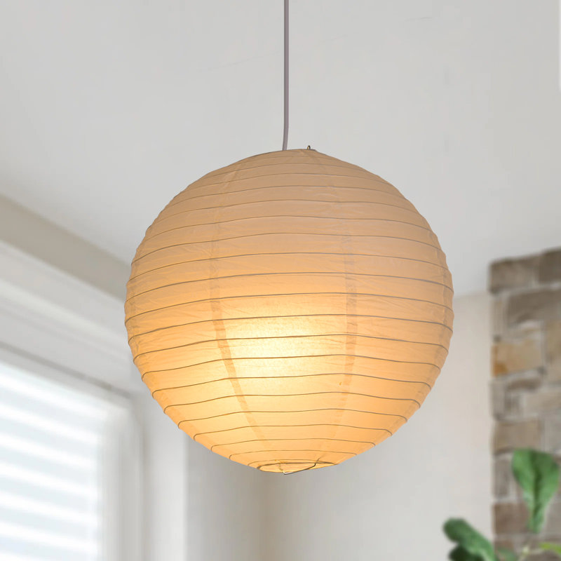 Ameira 1 - Light Sphere Pendant, 94.49cm H x 15.75cm W x 15.75cm D