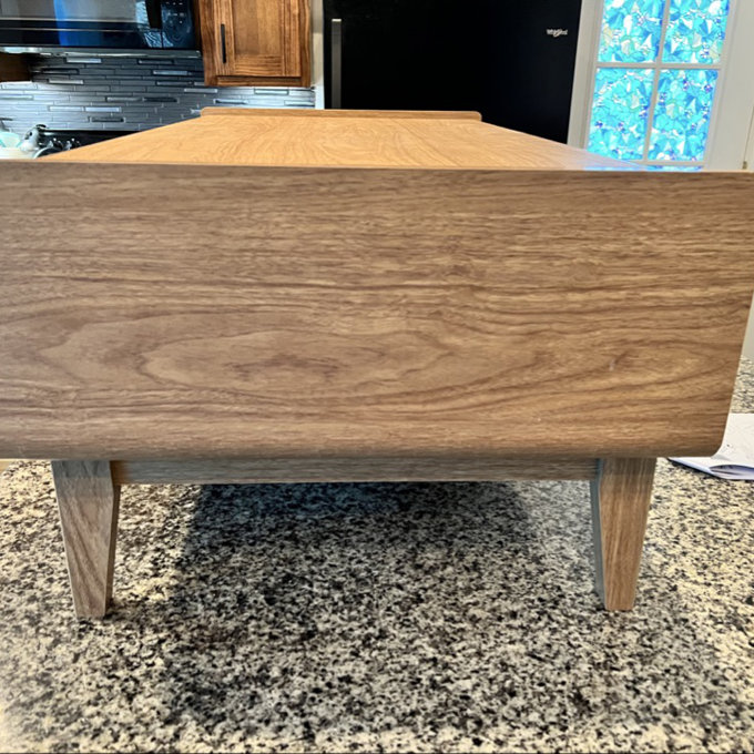 Eric 47.3'' W Mid-Century Modern Rectangular Coffee Table with Hidden Storage