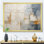 Minimalisme beige et doré scandinave I - art mural scandinave