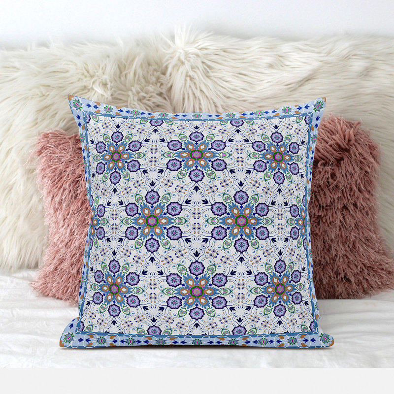 Reversible Throw Pillow, 16" x 16" 