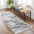Steve Abstract Gray Area Rug-428315320