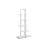 Blalock Bookshelf, Bookcase, Etagere, 5 Tier, 60"H, Office, Bedroom, Metal, Laminate-94949109