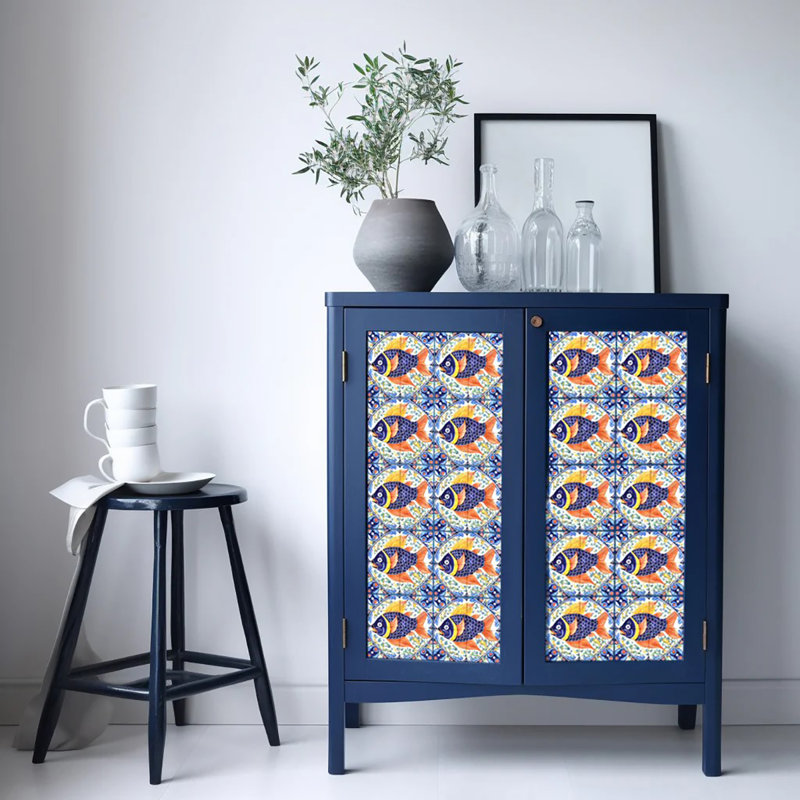 Carreau de mosaïque auto-adhésif en vinyle 4 po x 4 po (ensemble de 24)