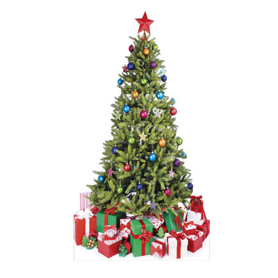 Christmas Tree Cardboard Standup