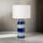 Felicity - 30" Navy Ceramic Table Lamp - Set of 2 - Navy, Blue, White Finish