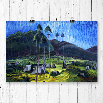 Emily Carr - No Frame Painting
