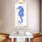 Blue Seahorse-1178668352
