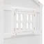 Lit mezzanine double avec toit-356320009