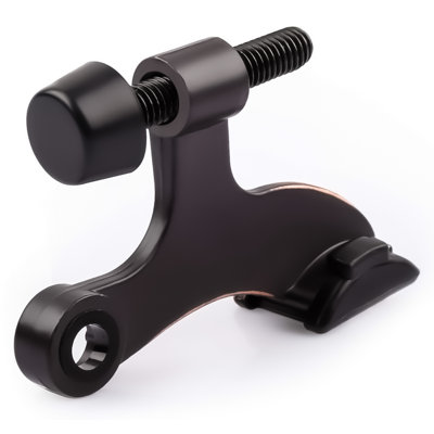 MUNEK Adjustable Hinge Pin Door Stop, Oil Rubbed Bronze, 3 Pack