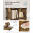Sturdy Rustic Cube Storage Organizer, Customizable 6-Shelf Unit For Office And Garage, Black Finish