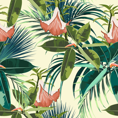 Moxie beau fond floral sans soudure