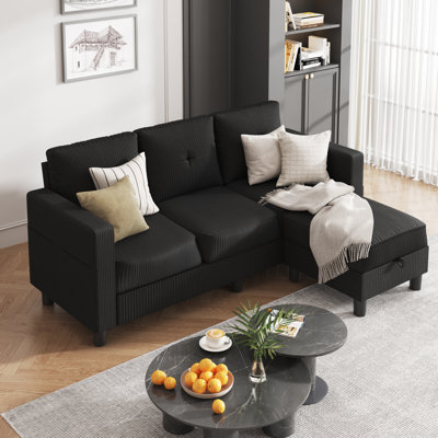 76.4'' Upholstered Sofa Chaise