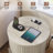 Round End Table with Charging Station-152040245-152442630