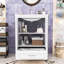 Drawer Bathroom Vanity with Ceramic Sink, Adjustable Shelves and Soft-Close Doors Cabinet-1364472687-1364472689