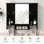 Armoire de salle de bain murale avec miroir-90437228