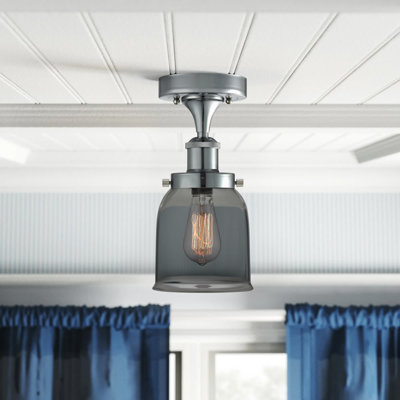 Ballston Urban - Bell - 1 Light 5" Semi-Flush Mount