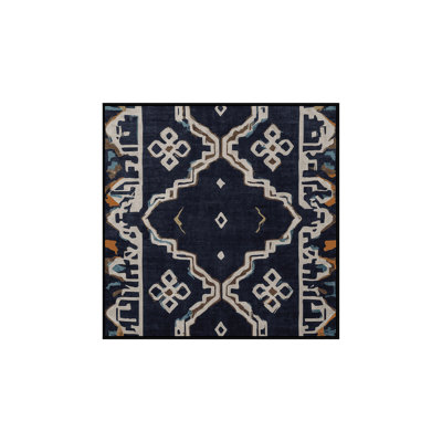 Machine Washable Gray Area Rug